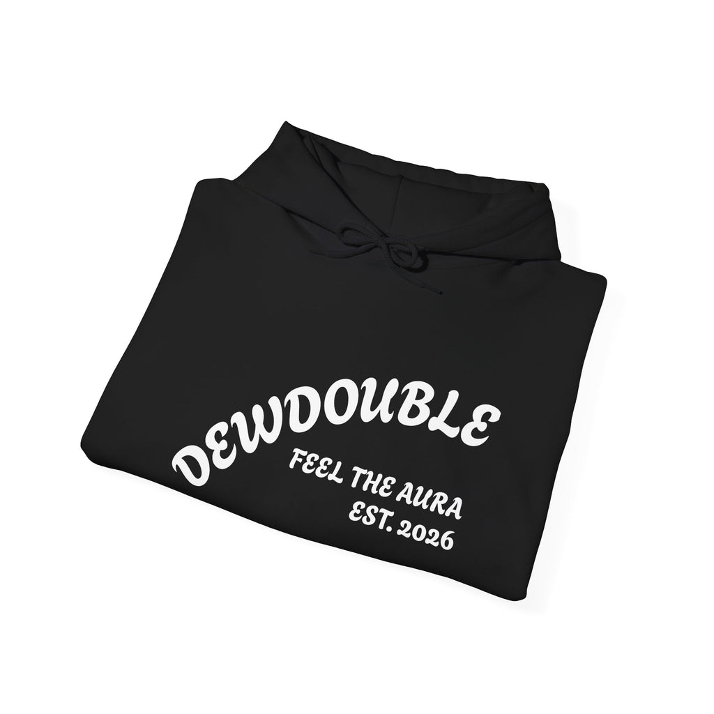 Dewdouble "Maximum Aura" Hoodie - Minimal Arch Logo Pullover