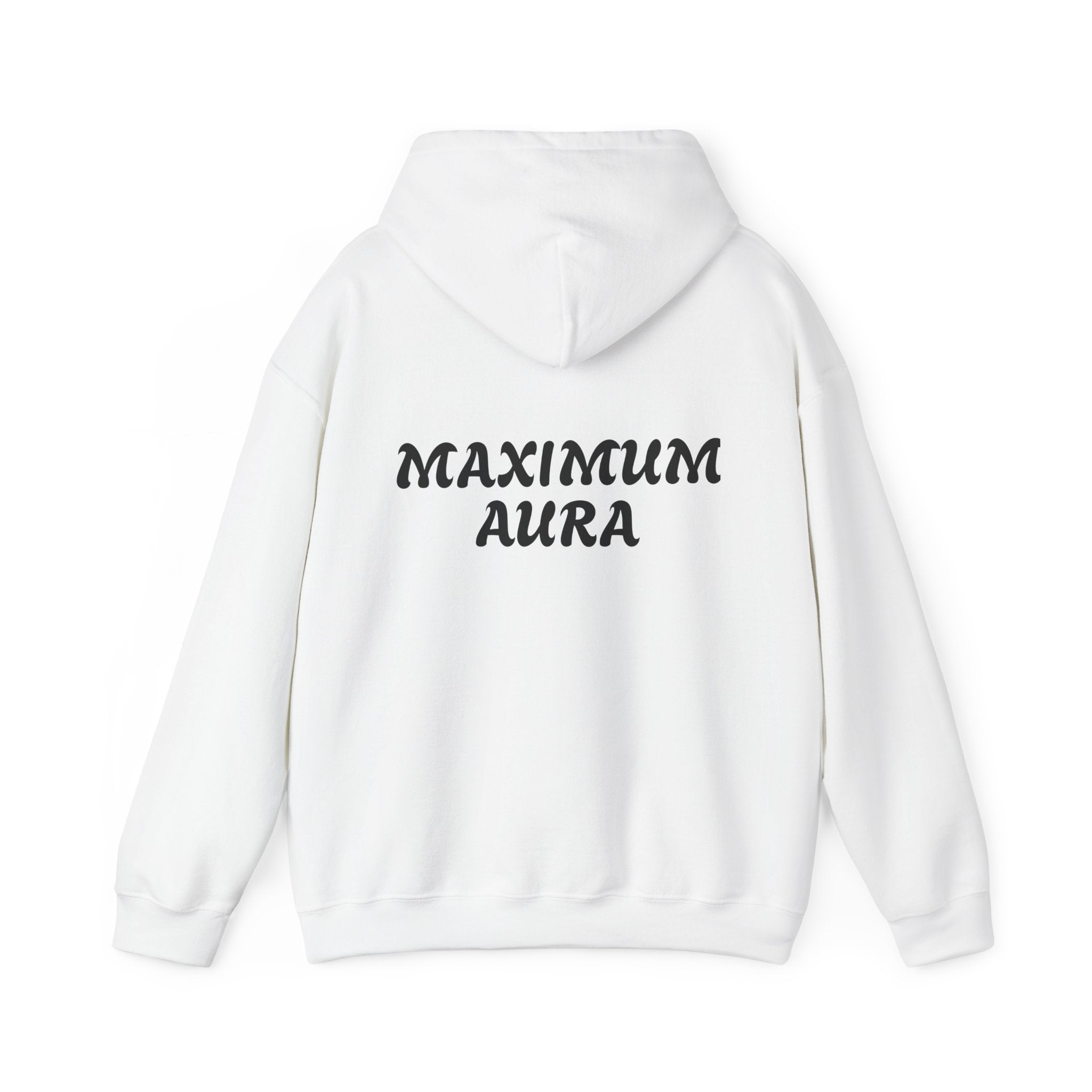 Dewdouble "Maximum Aura" Hoodie - Minimal Arch Logo Pullover