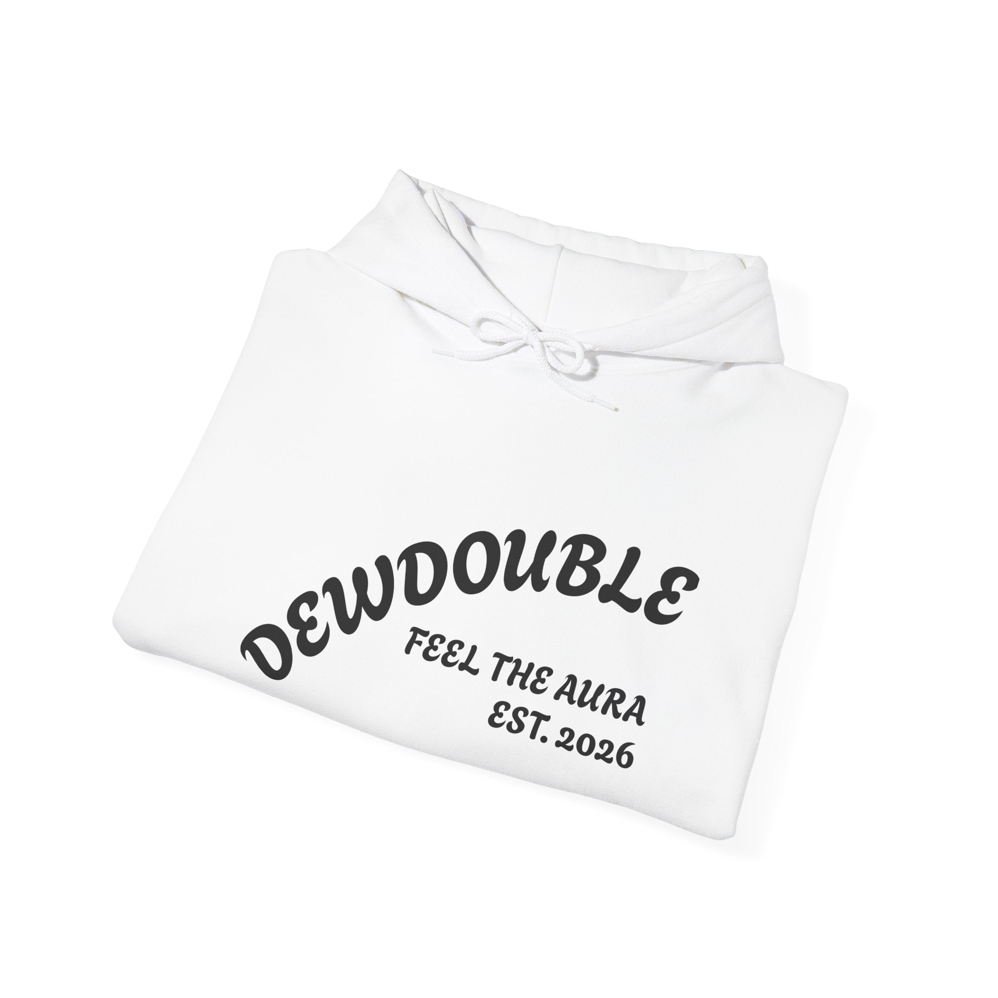 Dewdouble "Maximum Aura" Hoodie - Minimal Arch Logo Pullover